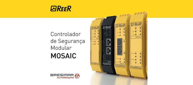 Bresimar Automação: MOSAIC – controlador de segurança modular, expansível e configurável