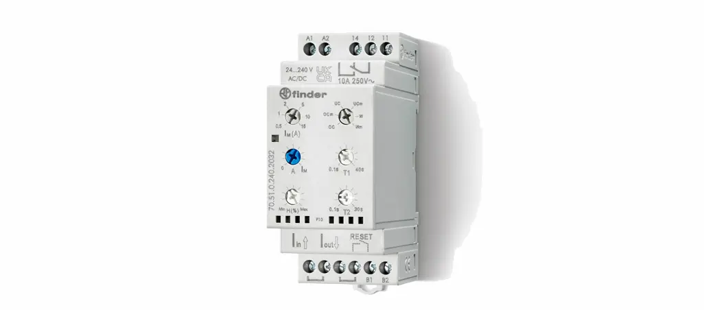 Relé eletrónico de controlo de corrente tipo 70.51